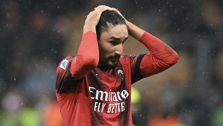 Yacine Adli AC Milan Milan-Udinese 0-1 Serie A 2023-2024