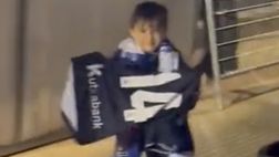 Real Sociedad, Kubo regala al bimbo la sua maglietta: in cambio i popcorn…