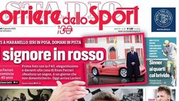PRIMA PAGINA CORRIERE DELLO SPORT OGGI: “Garnacho al Napoli: ci siamo”