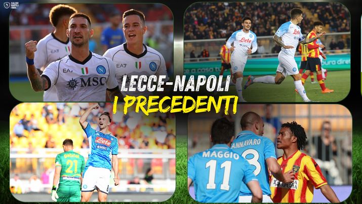 lecce napoli precedenti