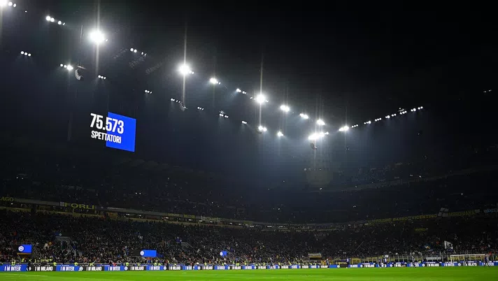 Inter-Udinese, altro sold-out. Dati clamorosi a San Siro: mai sotto 70.000, le cifre - immagine 1