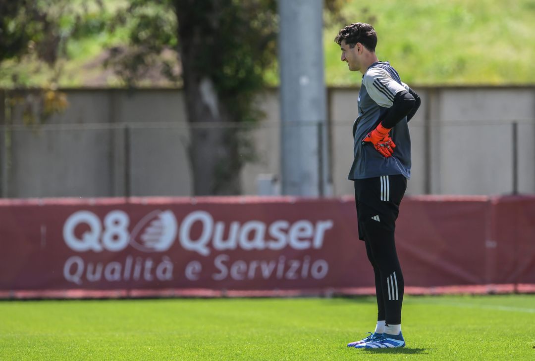 Trigoria, scarico per i titolari della partita contro il Milan – FOTOGALLERY - immagine 5