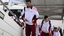 Roma, il viaggio della squadra verso Torino – FOTO GALLERY