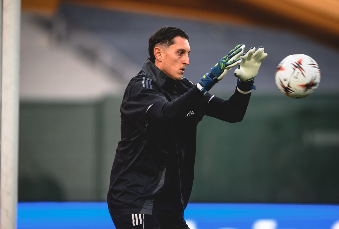 Panathinaikos-Roma, la rifinitura e la conferenza di Gasp e Tsimikas – FOTO GALLERY - immagine 22