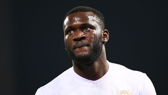 HAMBURG, GERMANY - APRIL 20: Victor Boniface of Bayer 04 Leverkusen looks dejected at full-time following the team's draw in the Bundesliga match between FC St. Pauli 1910 and Bayer 04 Leverkusen at Millerntor Stadium on April 20, 2025 in Hamburg, Germany. (Photo by Stuart Franklin/Getty Images) Gazzetta – Boniface potrebbe venire in Italia: è finito nel mirino di una big - immagine 1