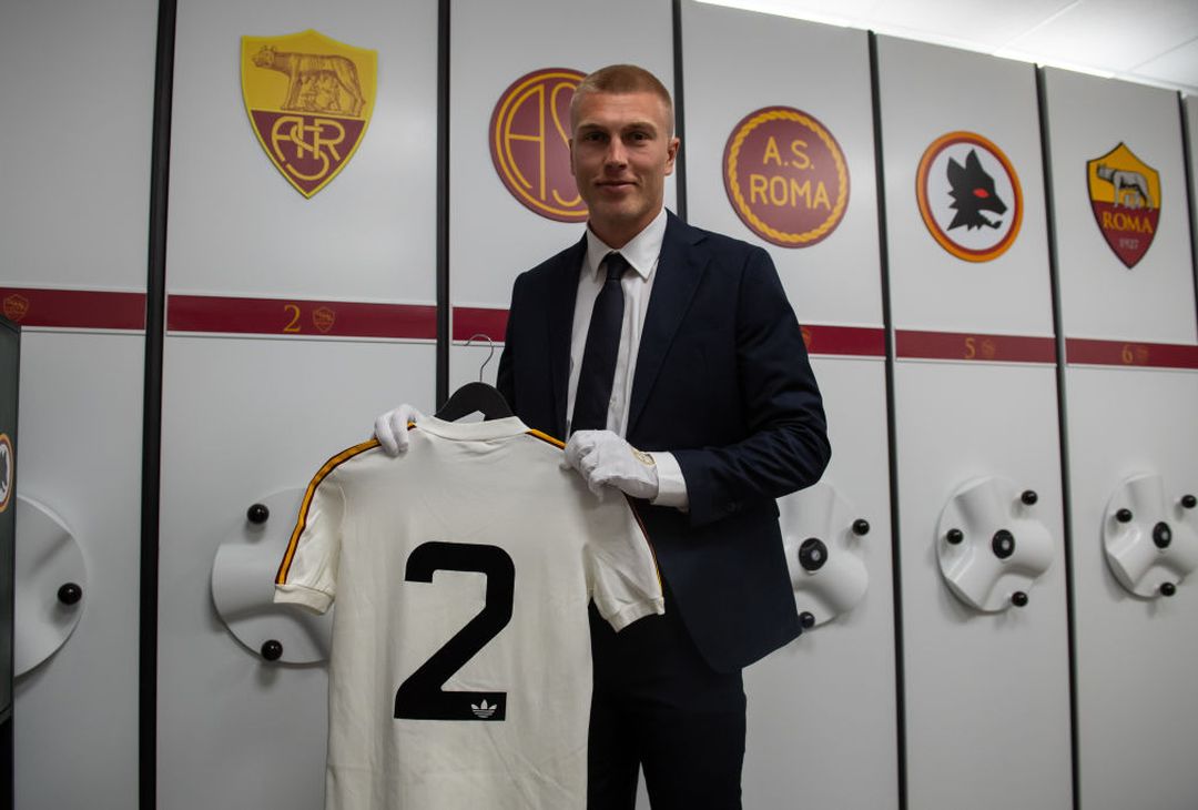 Roma, le prime immagini di Kristensen con la maglia giallorossa – FOTO GALLERY - immagine 7