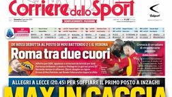 PRIMA PAGINA CORRIERE DELLO SPORT: “Napoli, la sorpresa è Ngonge”