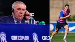 Brasile, tra i primi convocati del neo ct Ancelotti c’è Carlos Augusto