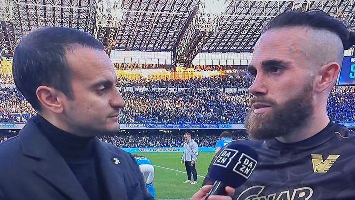 Zampano al 45′: “Stiamo facendo una gran partita. Come il Napoli, vogliamo vincere” - immagine 1