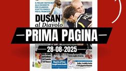 Prima pagina Tuttosport: “Vlahovic al Milan. Juventus, Kolo Muani!”