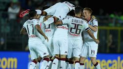 Frosinone-Torino 1-2, le pagelle: Baselli già padrone del centrocampo granata