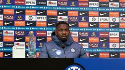 Inter, Thuram: “La caviglia fa un po’ male, farò esami. I gol? In vacanza…”