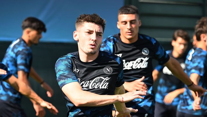 NAPLES, ITALY - SEPTEMBER 10: Billy Gilmour of Napoli on September 10, 2024 in Naples, Italy. (Photo by SSC NAPOLI/SSC NAPOLI via Getty Images) gilmour