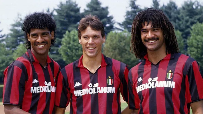 AC Milan Rijkaard van Basten Gullit