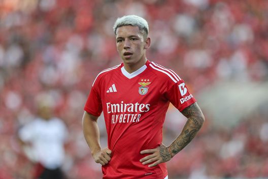 FARO, PORTOGALLO - AGOSTO 2: Gianluca Prestianni, giocatore del Benfica. (Foto di Carlos Rodrigues/Getty Images) Boca Juniors-Benfica, il futuro è adesso: tutti i talenti da tenere d’occhio- immagine 4