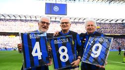 La Grande Inter e la prima stella: premiati Bedin, Cappellini e Mazzola