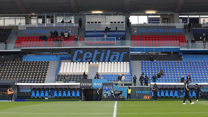PISA, ITALY - JANUARY 6: General view inside the Arena Garibaldi stadium prior to the Serie A match between Pisa SC and Como 1907 at Arena Garibaldi on January 6, 2026 in Pisa, Italy. (Photo by Gabriele Maltinti/Getty Images) Pisa-Bologna, dove vedere la partita in diretta televisiva e streaming LIVE - immagine 1