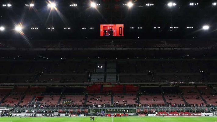 Lo stadio 'Giuseppe Meazza' di San Siro, a Milano, casa di Milan e Inter | AC Milan News (Getty Images) Milan-Roma, i tifosi rispondono: a San Siro oltre 74mila presenti | PM
