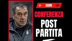 Lazio-Milan, Sarri non guarda il risultato: “La cosa bella è stata lo stadio”