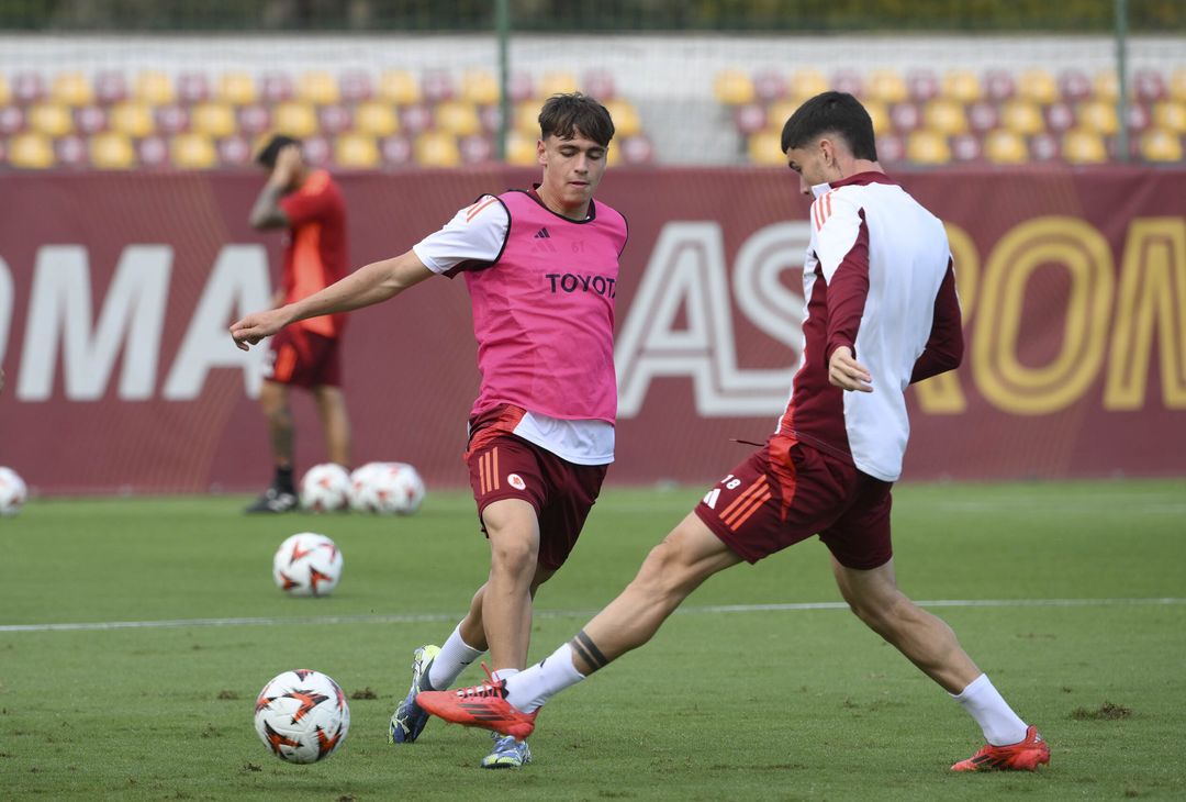 Trigoria, la ripresa degli allenamenti in vista della Dinamo Kiev – FOTO GALLERY - immagine 16