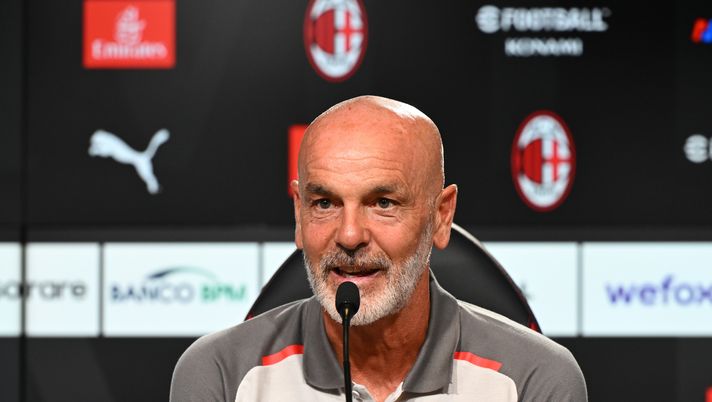 Stefano Pioli AC Milan conferenza stampa Milanello
