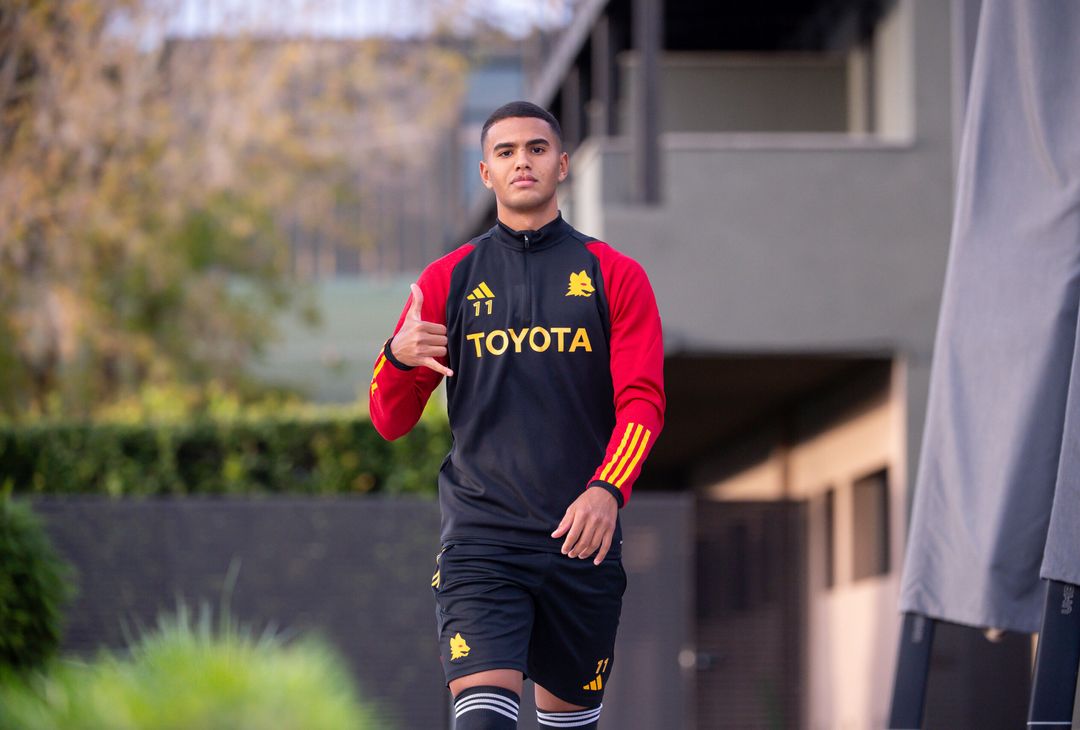 Roma, l’allenamento dopo il successo con il Lecce: nel mirino lo Slavia – FOTOGALLERY - immagine 10