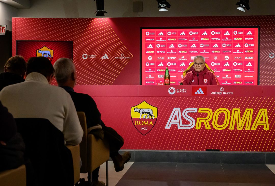 Roma, la conferenza stampa di Ranieri a due giorni dal derby – FOTOGALLERY - immagine 11