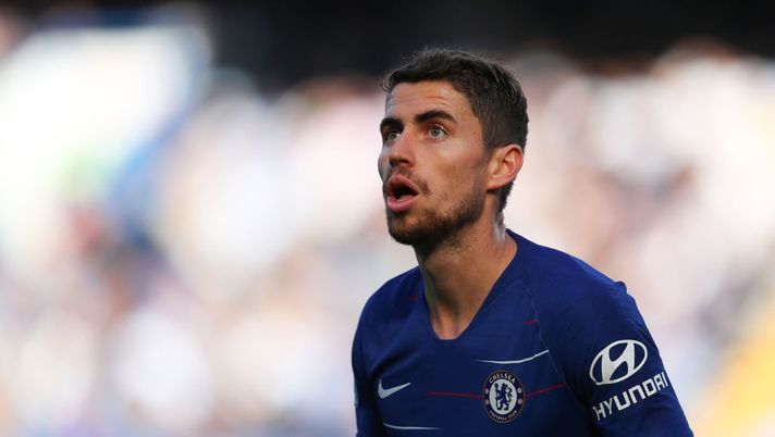LONDON, ENGLAND - OCTOBER 20: Jorginho of Chelsea during the Premier League match between Chelsea FC and Manchester United at Stamford Bridge on October 20, 2018 in London, United Kingdom. (Photo by Catherine Ivill/Getty Images) Arsenal