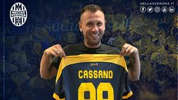 Arriva l’ufficialità, Cassano (#99) è dell’Hellas Verona. E i tifosi sognano
