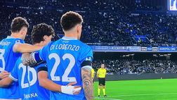 Napoli-Sassuolo, minuto di silenzio prima del fischio d’inizio per Rocco Commisso