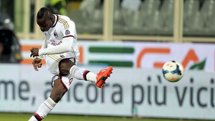 Gol Mario Balotelli AC Milan Fiorentina-Milan 0-2 Serie A 2013-2014
