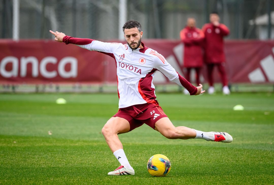 Roma, l’allenamento a due giorni dal derby – FOTOGALLERY - immagine 23