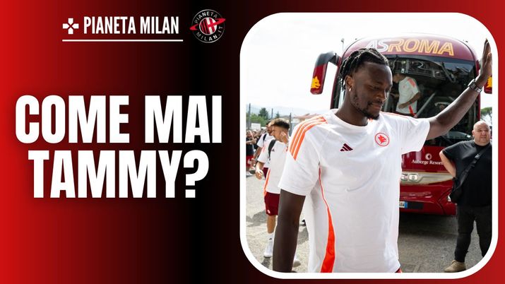 Tammy Abraham AS Roma Calciomercato AC Milan