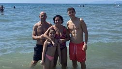 Infantino si gode il mare in Versilia con la famiglia (FOTO)