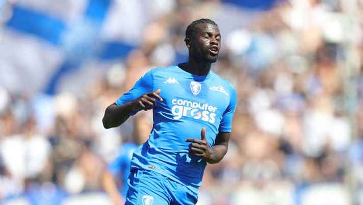 EMPOLI, ITALY - MAY 5: M'Baye Niang of Empoli FC reacts during the Serie A TIM match between Empoli FC and Frosinone Calcio at Stadio Carlo Castellani on May 5, 2024 in Empoli, Italy.(Photo by Gabriele Maltinti/Getty Images) Niang ed il suo derby personale: “Tra Milan e Torino spero vinca…” - immagine 1