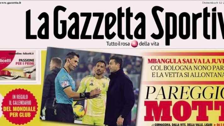 PRIMA PAGINA GAZZETTA DELLO SPORT: “Scudetto mai visto” - immagine 1