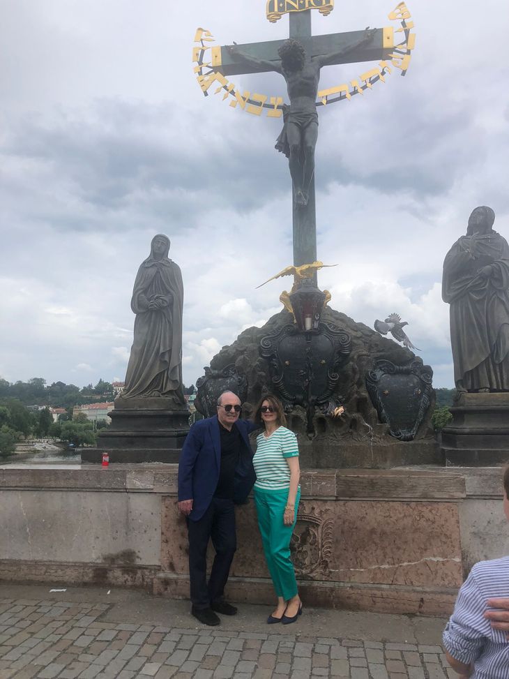 FOTO VN – Commisso in giro per Praga con la moglie- immagine 2