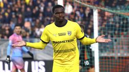 Il Napoli insiste per Bonny, il Parma non lo cede a gennaio: la valutazione