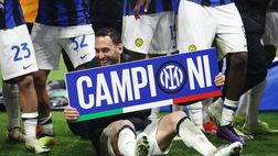Inter campione d’Italia nel derby contro il Milan, Calhanoglu festeggia così