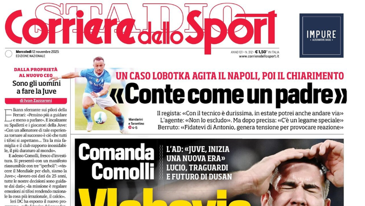 Il Napoli sui media: le prime pagine dei quotidiani di oggi- immagine 1