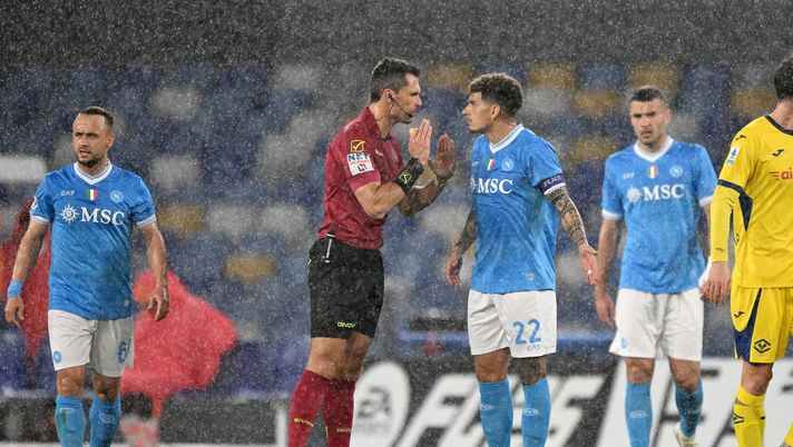 Napoli Verona moviola