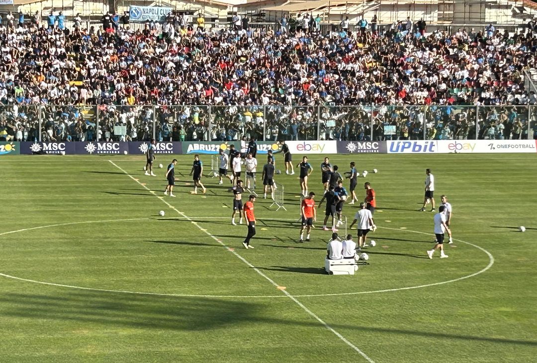 GALLERY Seduta pomeridiana: torneo calcio-tennis per gli azzurri - immagine 2