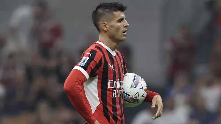 Álvaro Morata AC Milan Milan-Torino 2-2 Serie A 2024-2025