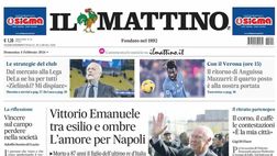 PRIMA PAGINA IL MATTINO: “DeLa ne ha per tutti, il ritorno di Anguissa”
