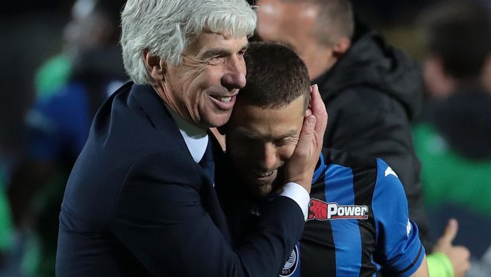 Gasperini e Papu Gomez