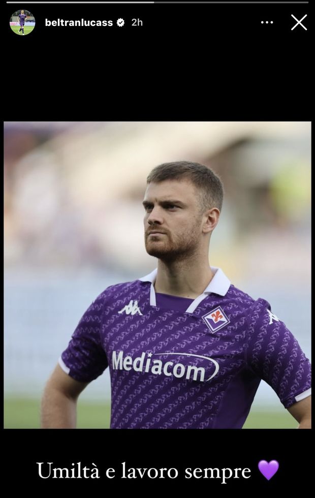 Beltran dopo il pareggio con il Genoa: “Umiltà e lavoro sempre”- immagine 2