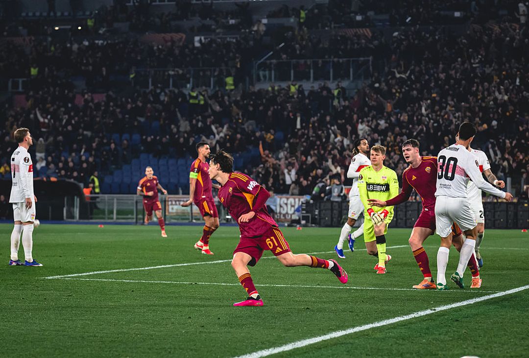Roma-Stoccarda 2-0 FOTO GALLERY - immagine 34