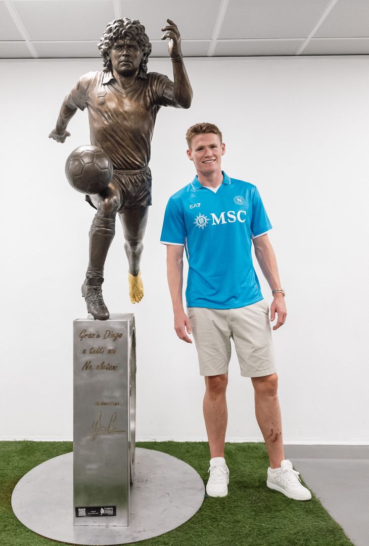 GALLERY Le prime foto di McTominay con la maglia del Napoli: set speciale per lui - immagine 18