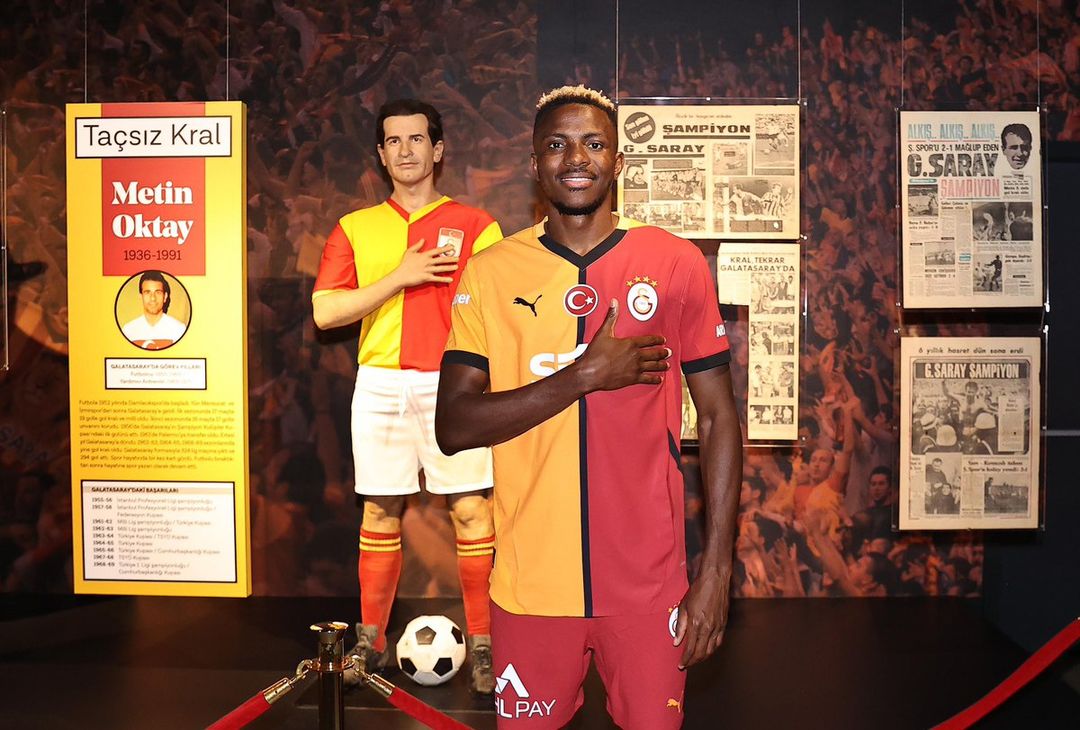 GALLERY Osimhen per la prima volta in campo con la maglia del Galatasaray: le foto - immagine 4