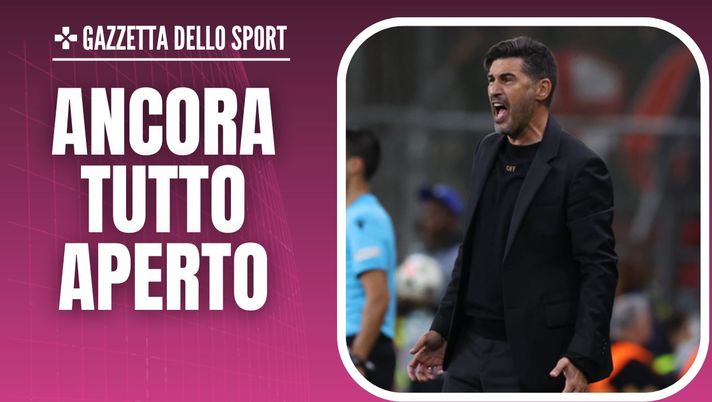 Paulo Fonseca AC Milan Bayer Leverkusen-Milan 1-0 Champions League 2024-2025